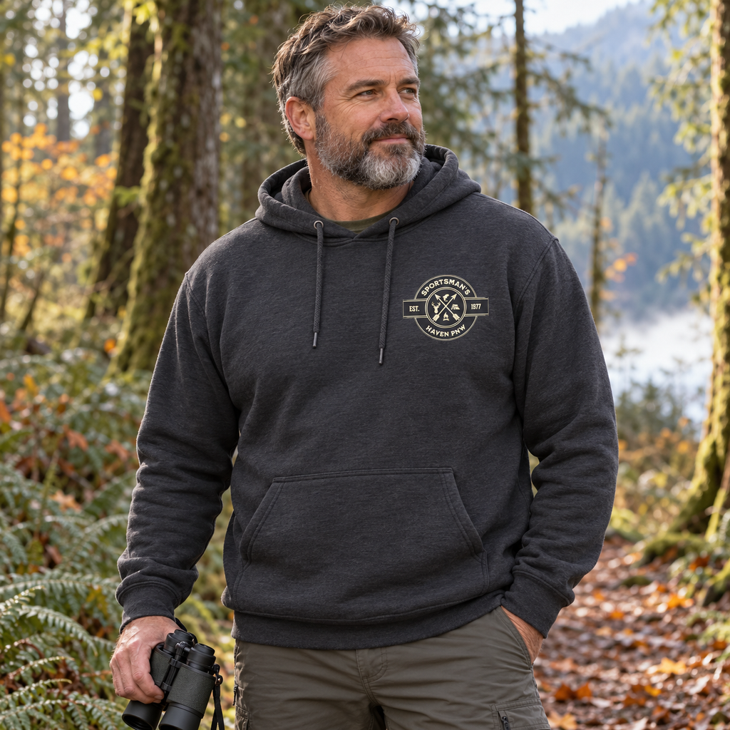 Sportsman's Haven Season Never Ends Hoodie | Dark Colors Pullover